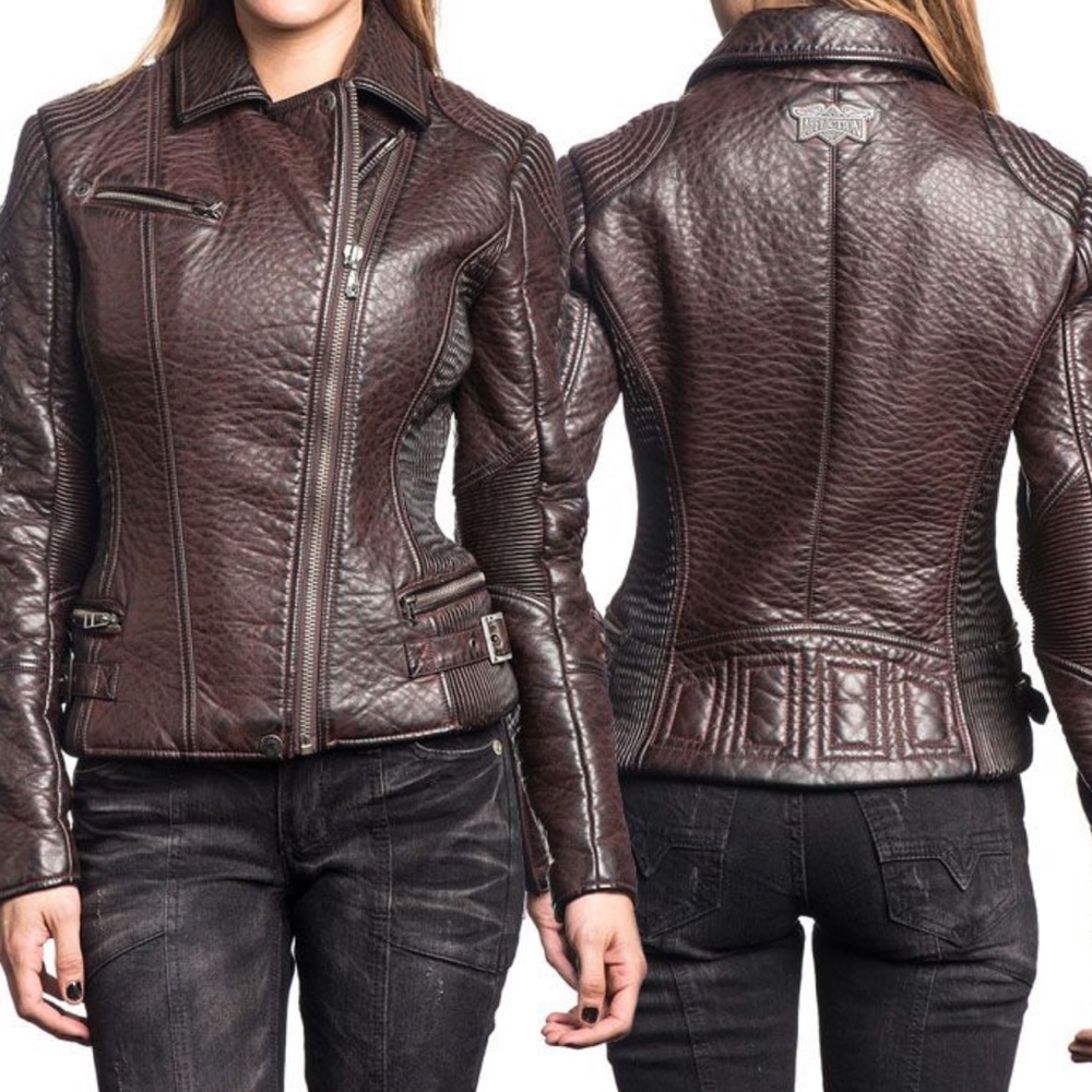 Woman’s Affliction Moto jacket